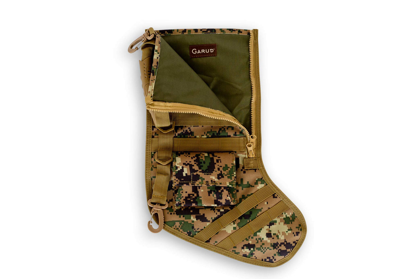 Tactical Christmas Stocking with Molle Gear