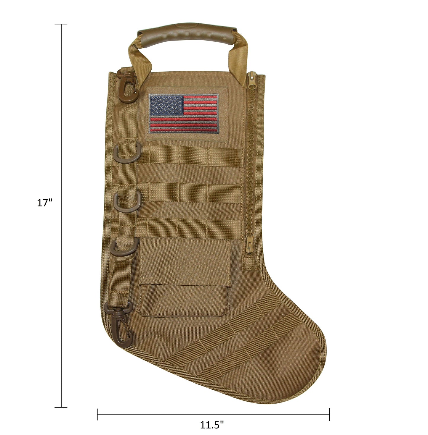 Tactical Christmas Stocking with Molle Gear