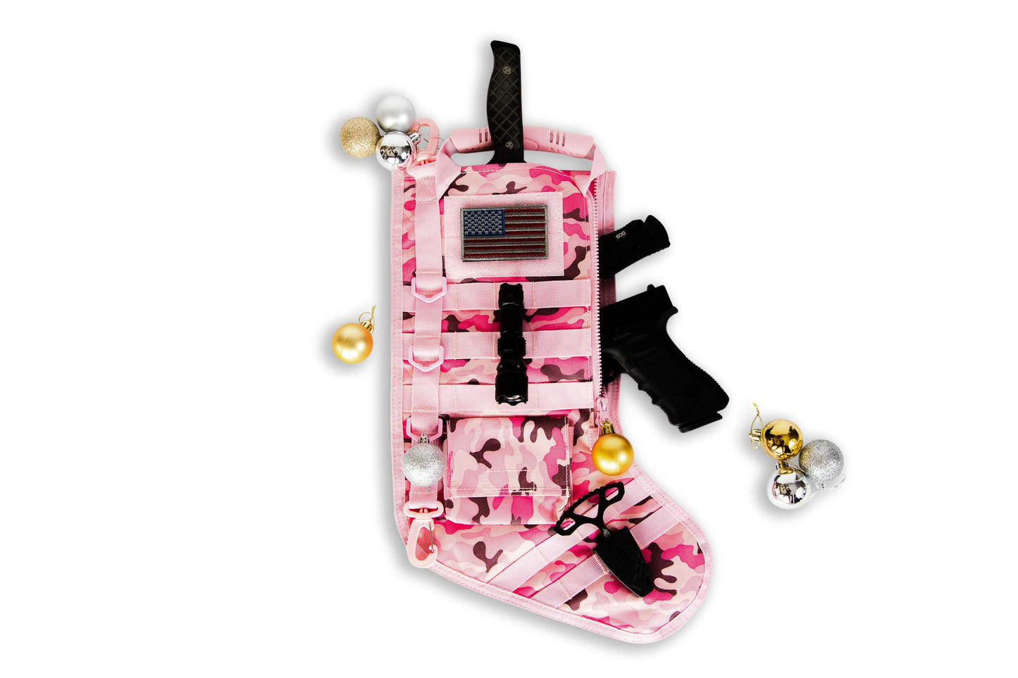 Tactical Christmas Stocking with Molle Gear