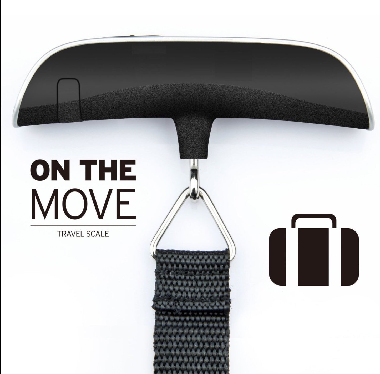 Luggage Scale, KZ 110lb/50kg Hanging Luggage Weight Scale for Travel (silver)