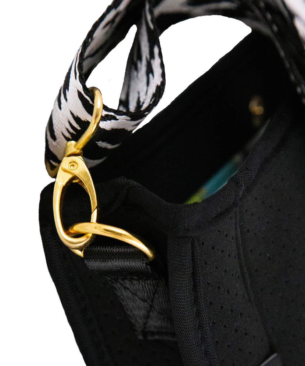 Pinafore Crossbody Neoprene Messenger Bag with Adjustable Guitar Strap