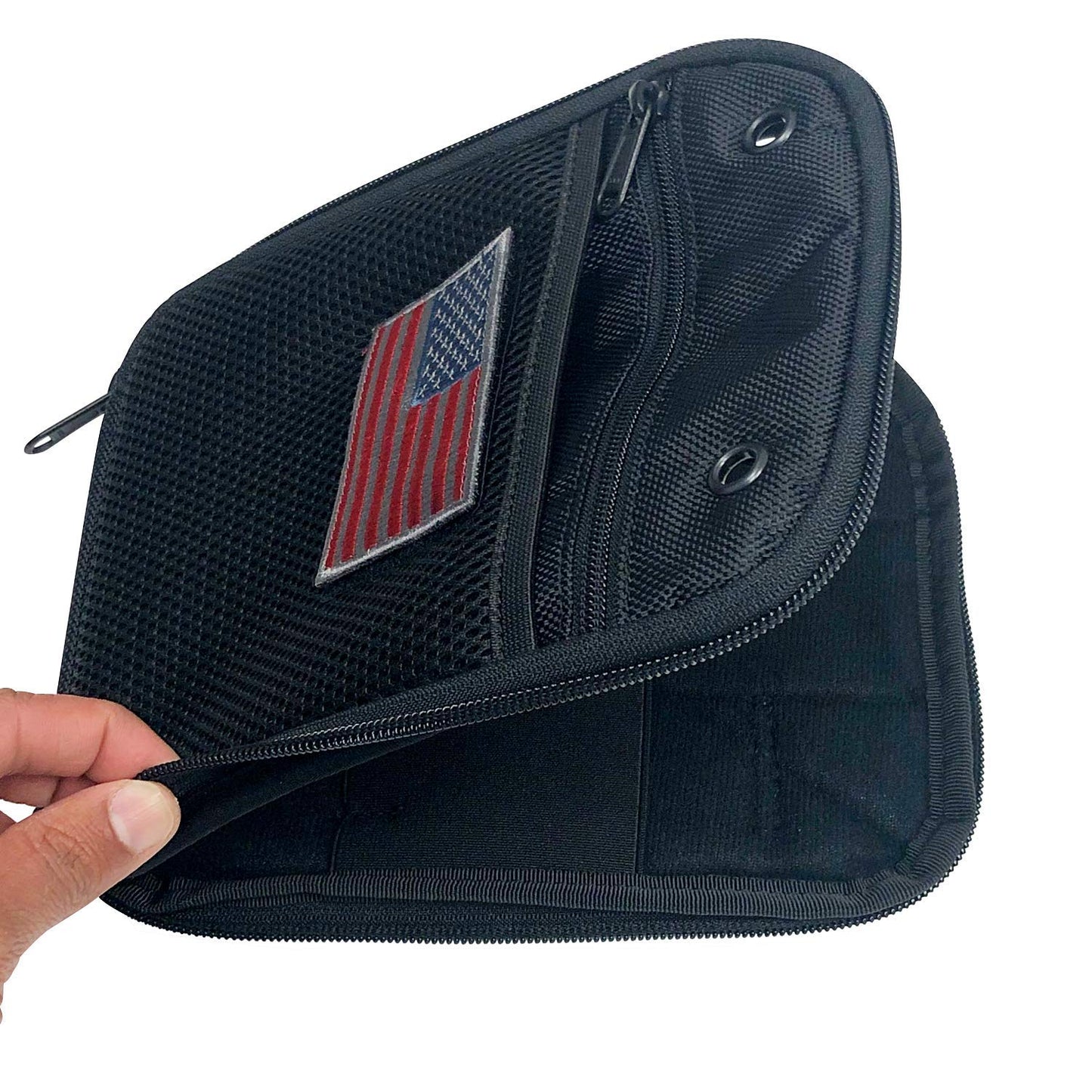 CCW Concealed Carry Gun Pouch | Tactical Pistol Conceal Fanny Pack Holster | Handgun Waist Bag with Belt Loops
