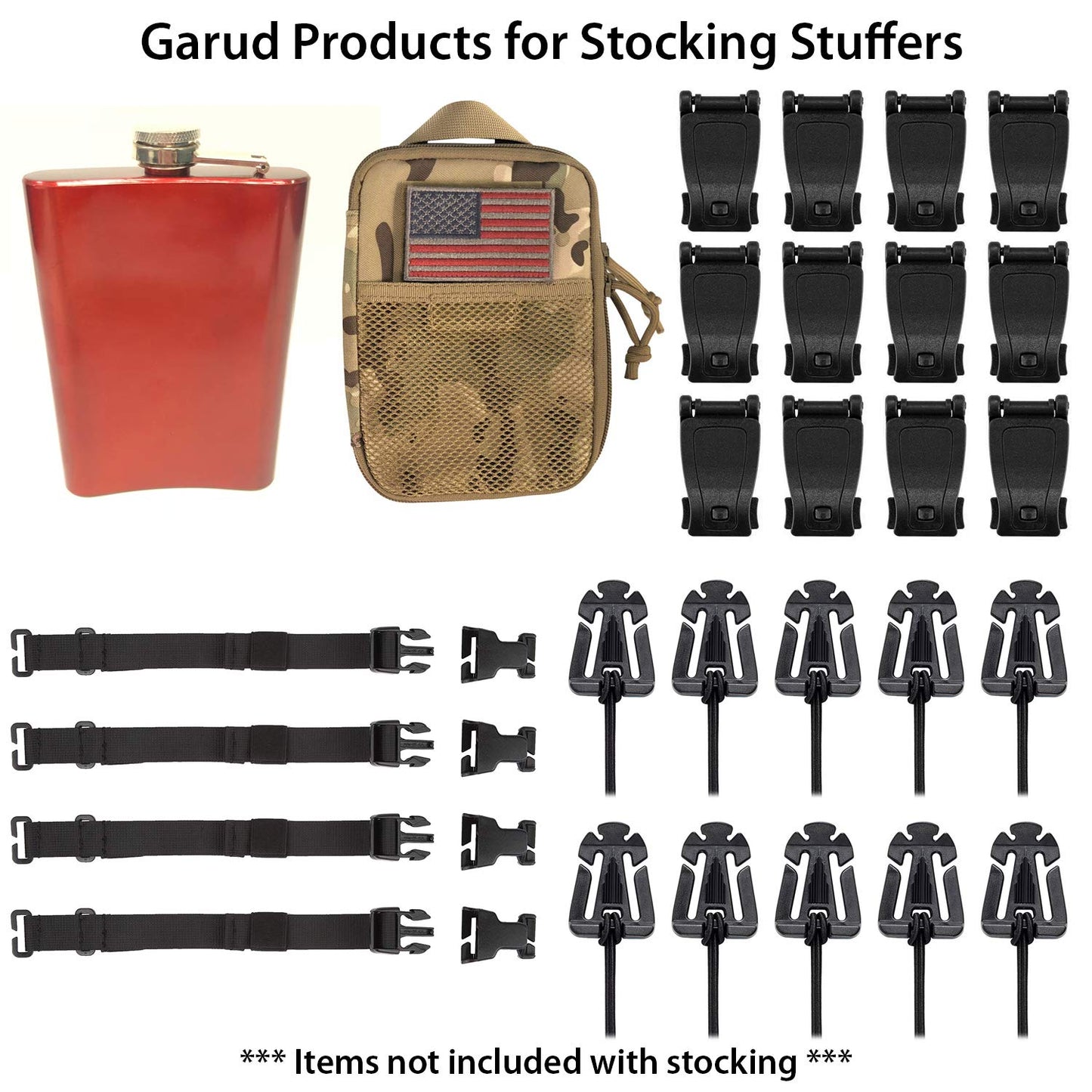 Tactical Christmas Stocking with Molle Gear