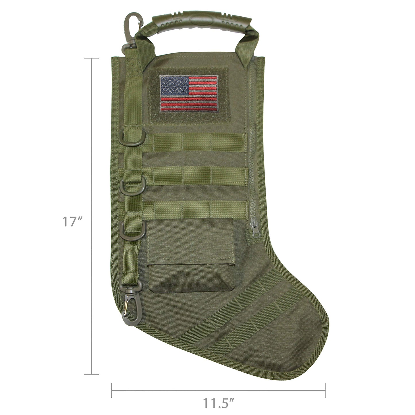 Tactical Christmas Stocking with Molle Gear