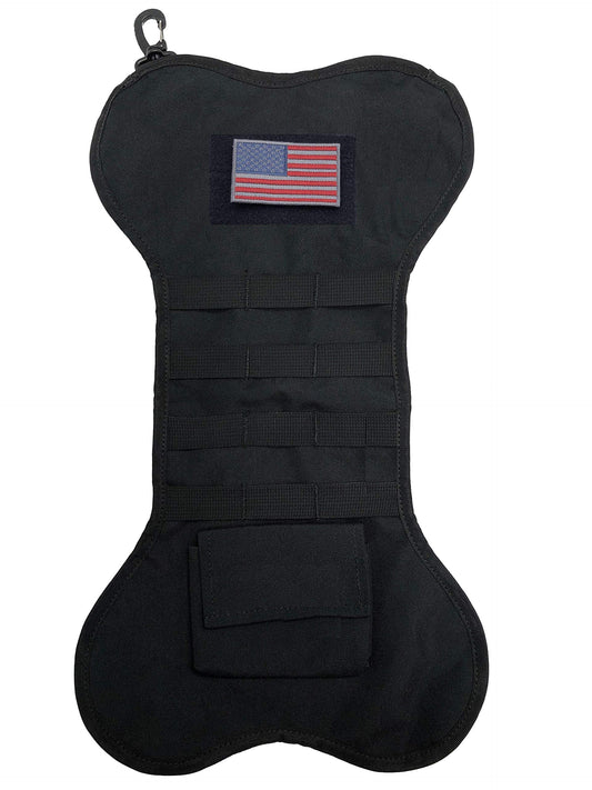 Tactical Christmas Stocking with Molle Gear (Black C)