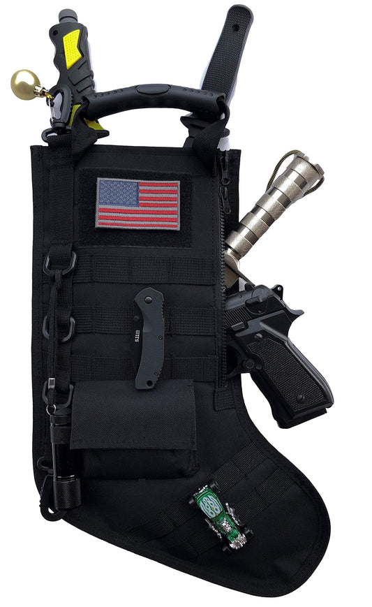 Tactical Christmas Stocking with Molle Gear