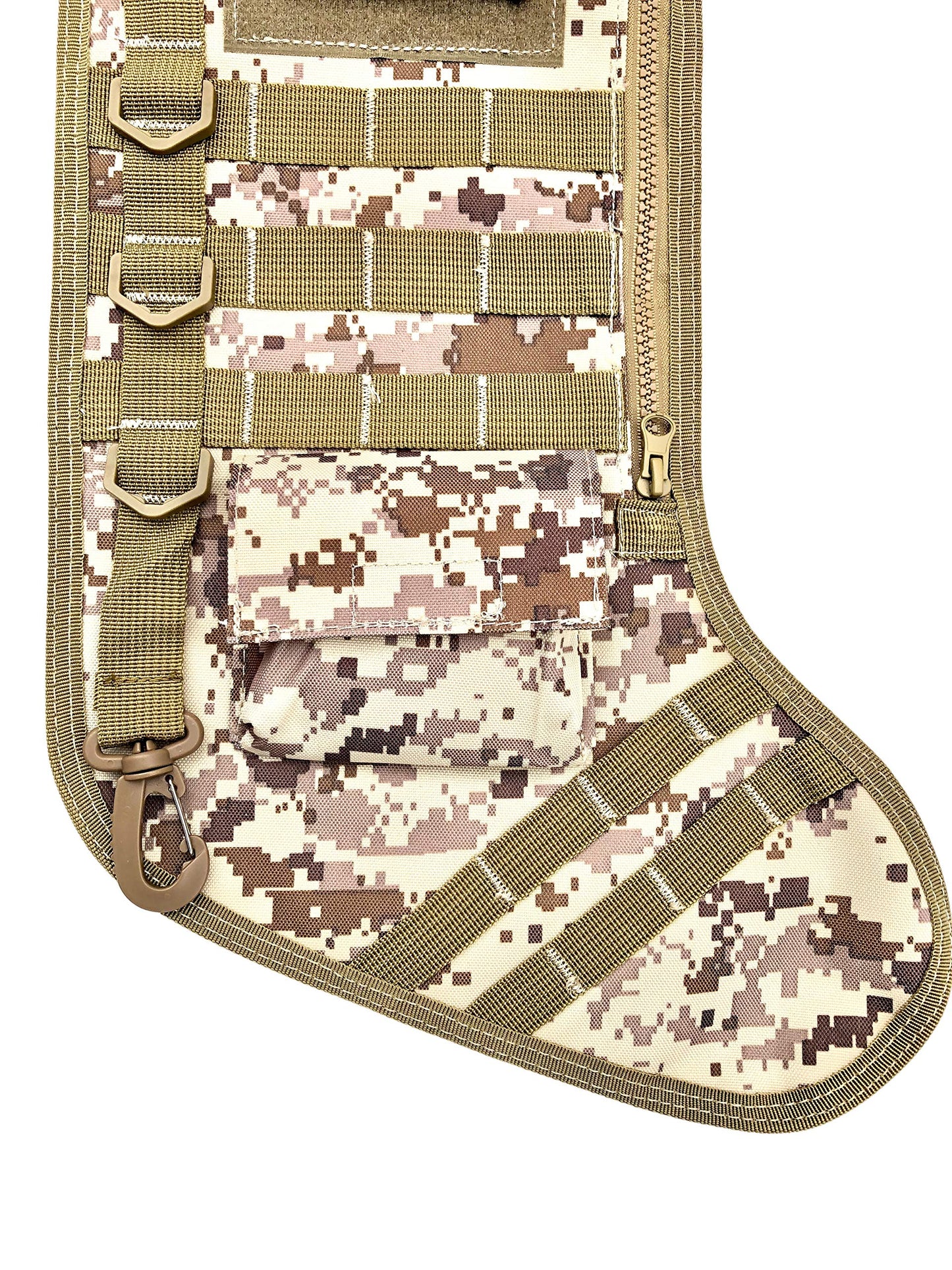Tactical Christmas Stocking with Molle Gear