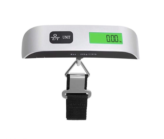Luggage Scale, KZ 110lb/50kg Hanging Luggage Weight Scale for Travel (silver)