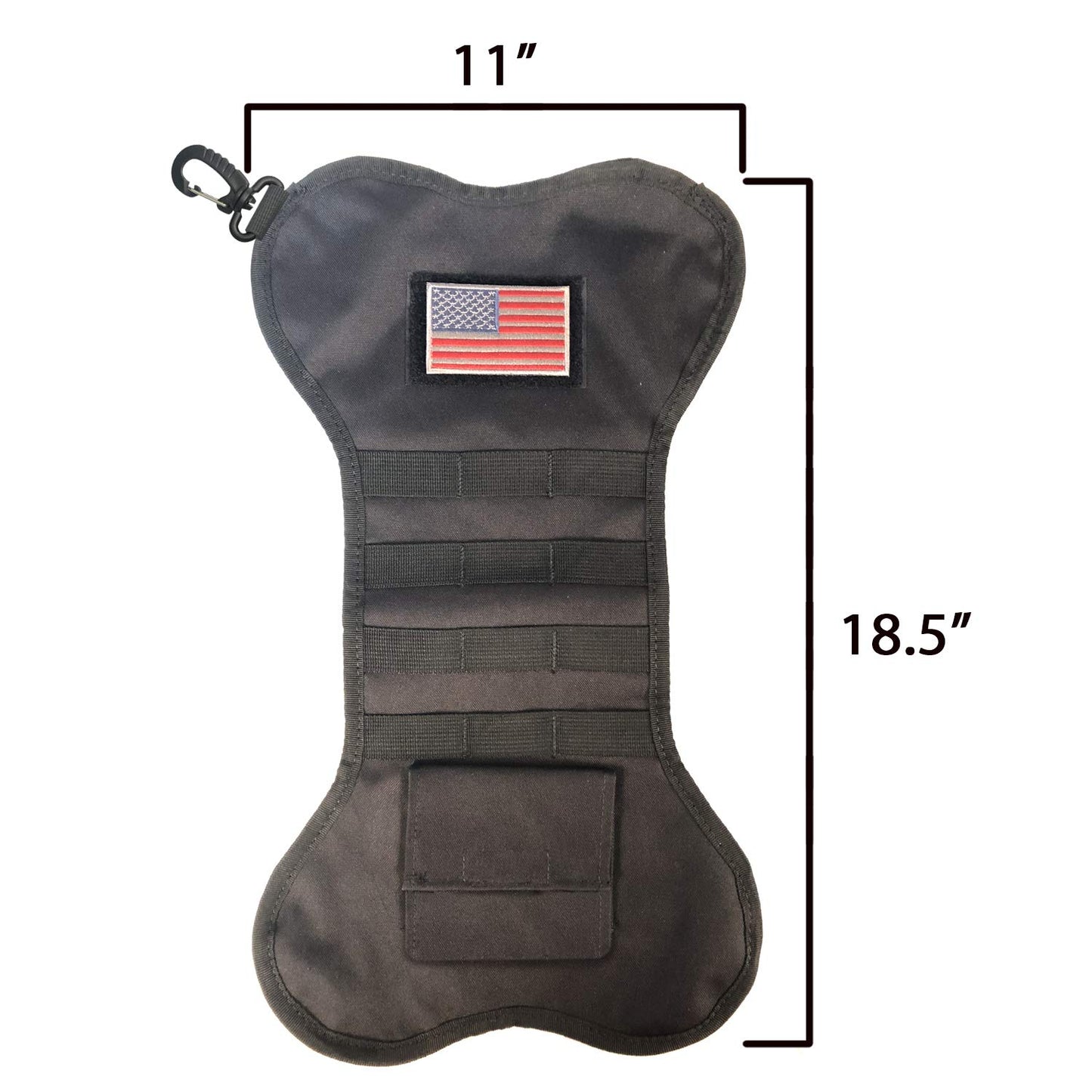Tactical Christmas Stocking with Molle Gear (Black C)